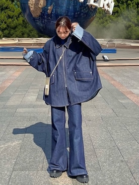 くるみ🕊️さん(レディース・156cm)の冬コーディネート