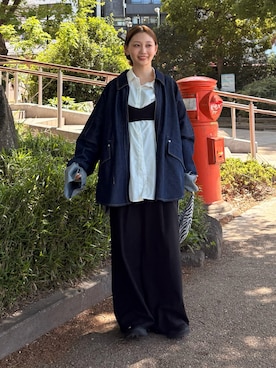 くるみ🕊️さん(レディース・156cm)の春コーディネート