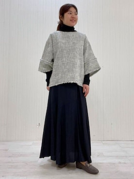 「UNTITLED（アンタイトル）のアイテム」を使った、world20102568さん（レディース・155cm）の冬コーディネート