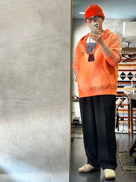 「Johnbull（ジョンブル）のアイテム」を使った、👓たかぴろ👓さん（メンズ・170cm）の春コーディネート