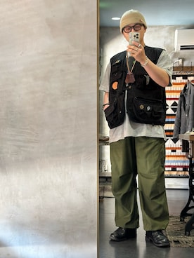 「ROTHCO（ロスコ）のアイテム」を使った、👓たかぴろ👓さん（メンズ・170cm）の春コーディネート
