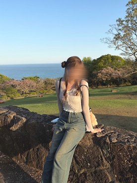 「Heather（ヘザー）のアイテム」を使った、ヲタさん（レディース・168cm）の春コーディネート