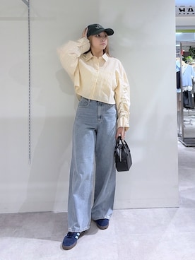「FREE'S MART（フリーズマート）のアイテム（ハンドバッグ）」を使った、hikari_mfmさん（レディース・155cm）の秋コーディネート
