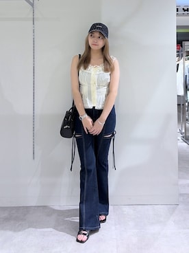 hikari_mfmさん（レディース・155cm）の夏コーディネート