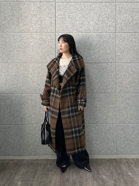 「GALLEST（ギャレスト）のアイテム」を使った、rina4732さん（レディース・160cm）の秋コーディネート