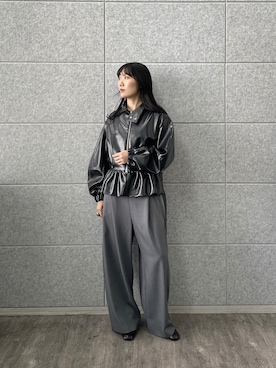 「GALLEST（ギャレスト）のアイテム」を使った、rina4732さん（レディース・160cm）の秋コーディネート