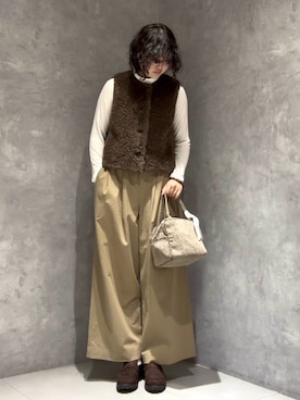 涼花さん（レディース・168cm）の秋コーディネート