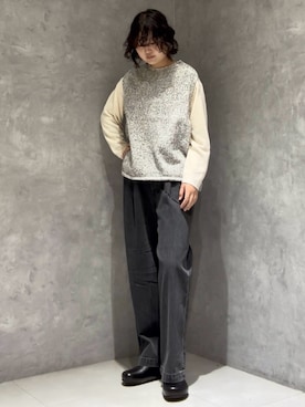 「REMME（レメ）のアイテム」を使った、涼花さん（レディース・168cm）の秋コーディネート