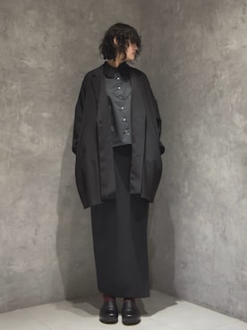 「REMME（レメ）のアイテム」を使った、涼花さん（レディース・168cm）の秋コーディネート