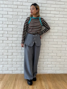 ALL NEW MART本部さん(レディース・159cm)の秋コーディネート