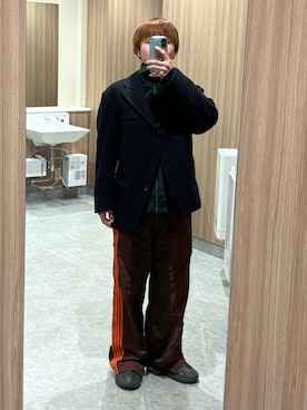 「Needles（ニードルス）のアイテム」を使った、wearjglkokさん（メンズ・163cm）の春コーディネート