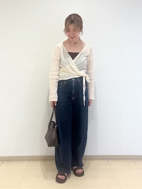 「LE TALON（ルタロン）のアイテム」を使った、shihoさん（レディース・162cm）の夏コーディネート