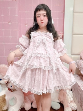 「lilLilly（リルリリー）のアイテム」を使った、Poyuさん（レディース・159cm）の夏コーディネート