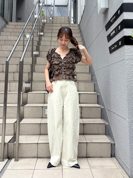 まいかさん（レディース・158cm）の夏コーディネート