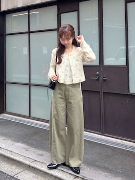 「アイテム（アンサンブル）」を使った、まいかさん（レディース・158cm）の秋コーディネート