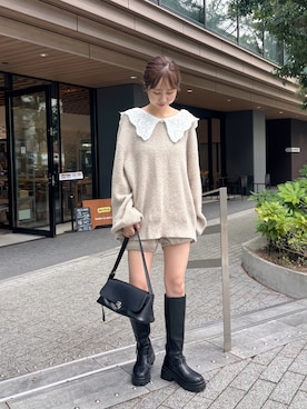 まいかさん(レディース・158cm)の秋コーディネート