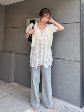 まいかさん(レディース・158cm)の夏コーディネート