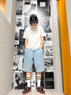 「ティンバーランド」｜yutoさん（メンズ・181cm）の夏コーディネート