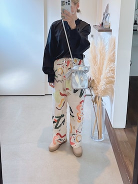 「Common Noun（コモン ナウン）のアイテム」を使った、iigg☺︎さん（レディース・154cm）の春コーディネート