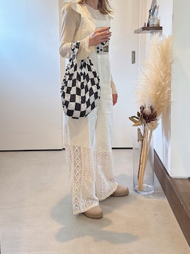 「JOURNAL STANDARD（ジャーナルスタンダード）のアイテム（オールインワン・サロペット）」を使った、iigg☺︎さん（レディース・154cm）の春コーディネート