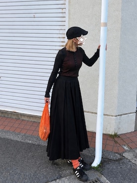 「GAP（ギャップ）のアイテム」を使った、rmrminさん（レディース・163cm）の秋コーディネート