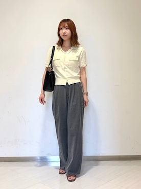 「31 Sons de mode（トランテアン　ソン　ドゥ　モード）のアイテム」を使った、なこさん（レディース・158cm）の夏コーディネート