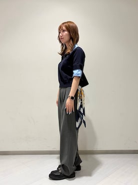 「ORiental TRaffic（オリエンタルトラフィック）のアイテム」を使った、なこさん（レディース・158cm）の春コーディネート