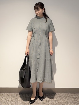 「アイテム（イヤリング）」を使った、みーさん（レディース・162cm）の夏コーディネート