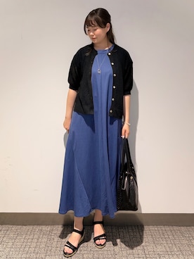 「grove（グローブ）のアイテム」を使った、みーさん（レディース・162cm）の夏コーディネート