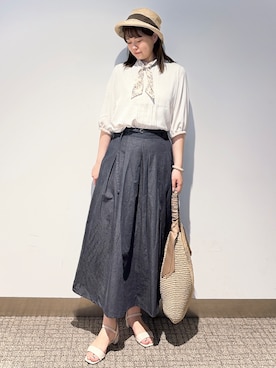 みーさん(レディース・162cm)の夏コーディネート