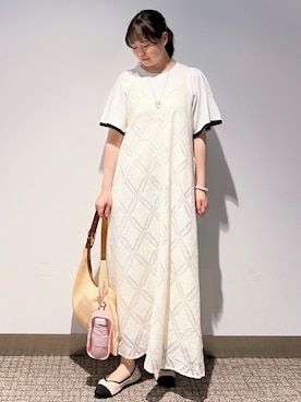「grove（グローブ）のアイテム」を使った、みーさん（レディース・162cm）の夏コーディネート