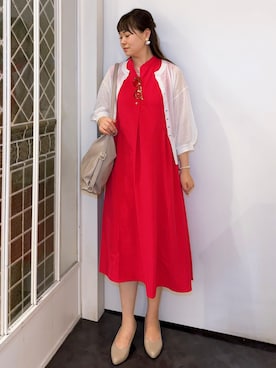 「grove（グローブ）のアイテム」を使った、みーさん（レディース・162cm）の夏コーディネート