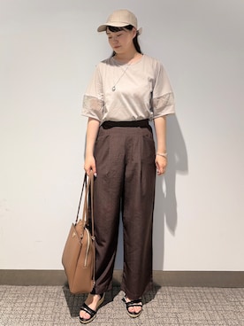 みーさん（レディース・162cm）の夏コーディネート