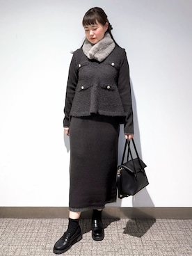 みーさん（レディース・162cm）の冬コーディネート