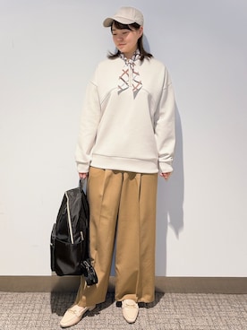 「grove（グローブ）のアイテム」を使った、みーさん（レディース・162cm）の春コーディネート