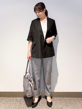 「grove（グローブ）のアイテム」を使った、みーさん（レディース・162cm）の夏コーディネート