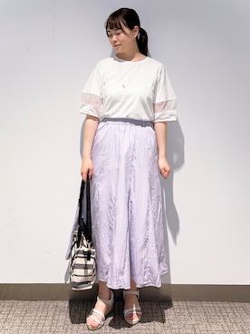 みーさん（レディース・162cm）の夏コーディネート