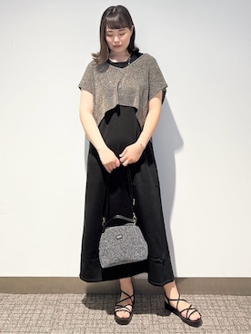 「Lee（リー）のアイテム（バッグ）」を使った、みーさん（レディース・162cm）の夏コーディネート