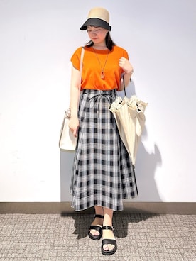 みーさん(レディース・162cm)の夏コーディネート