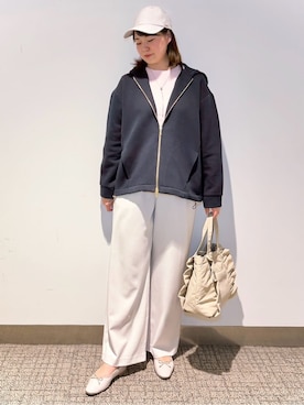 「Airpapel（エアパペル）のアイテム」を使った、みーさん（レディース・162cm）の冬コーディネート