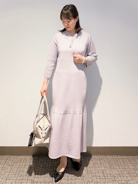 「grove（グローブ）のアイテム」を使った、みーさん（レディース・162cm）の春コーディネート