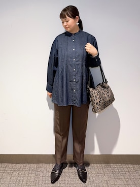 「grove（グローブ）のアイテム」を使った、みーさん（レディース・162cm）の秋コーディネート