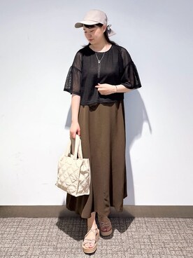 みーさん(レディース・162cm)の夏コーディネート