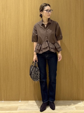 たけねぇさん(レディース・163cm)の秋コーディネート