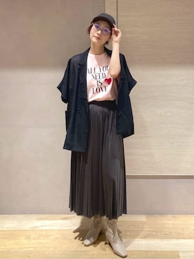たけねぇさん(レディース・163cm)の秋コーディネート