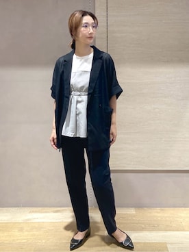 たけねぇさん（レディース・163cm）の秋コーディネート