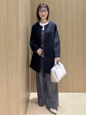 「THE SHOP TK （ザ ショップ ティーケー ）のアイテム」を使った、たけねぇさん（レディース・163cm）の春コーディネート