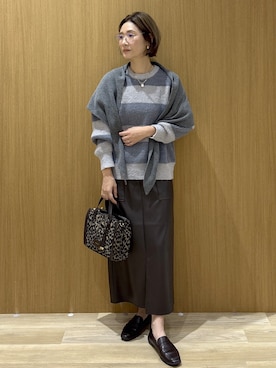 たけねぇさん(レディース・163cm)の秋コーディネート