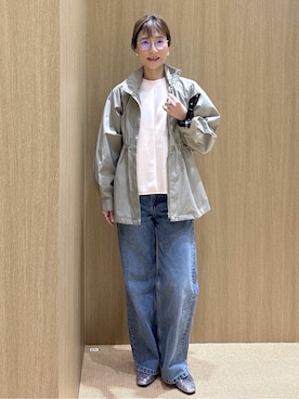 「UNTITLED（アンタイトル）のアイテム（ワンピース/ドレス）」を使った、たけねぇさん（レディース・163cm）の冬コーディネート