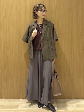 たけねぇさん(レディース・163cm)の夏コーディネート